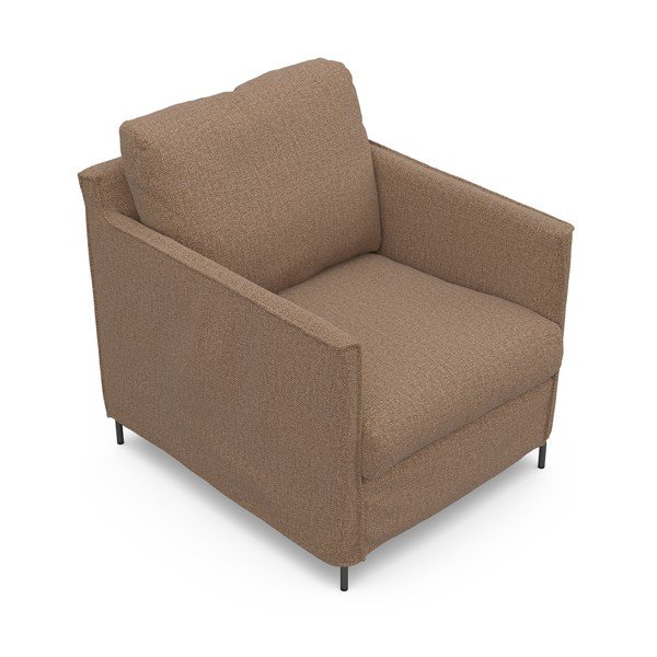 Smeđa fotelja Petito – Furninova -image-3