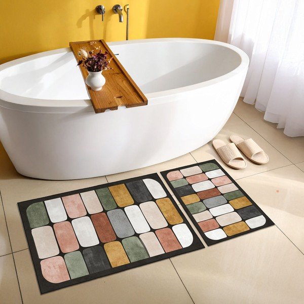 Kupaonske prostirke u setu 2 kom 60x100 cm – Foutastic-image-1