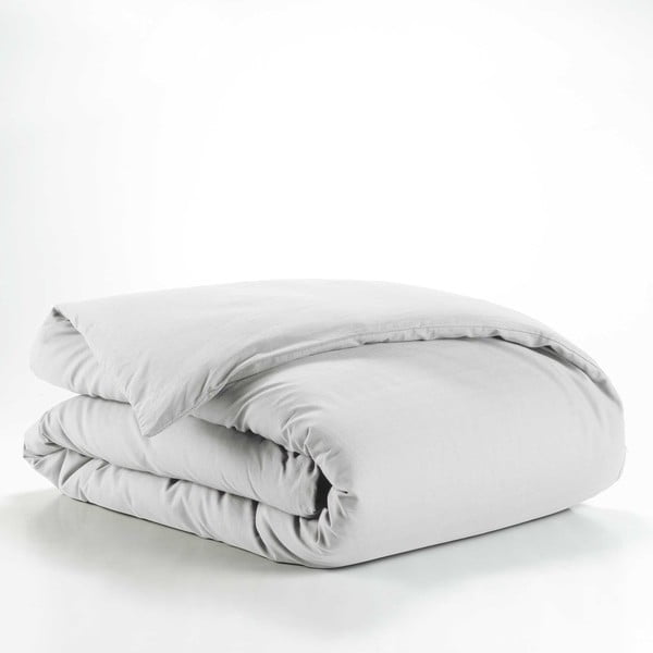 Bijela pamučna posteljina za krevet za jednu osobu 140x200 cm Lina – douceur d'intérieur-image-2