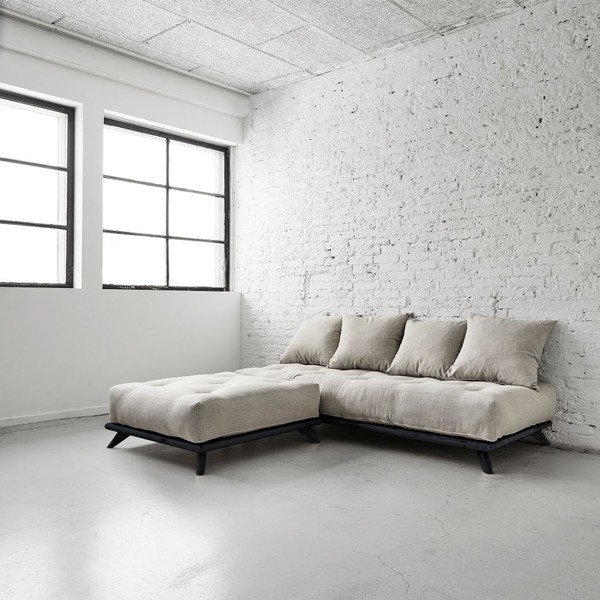 Sofa Senza crna / svijetlo siva-image-2