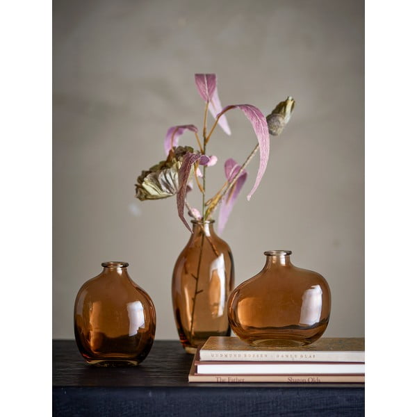 Narančasta staklena vaza (visina 15,5 cm) Tilia – Bloomingville-image-1