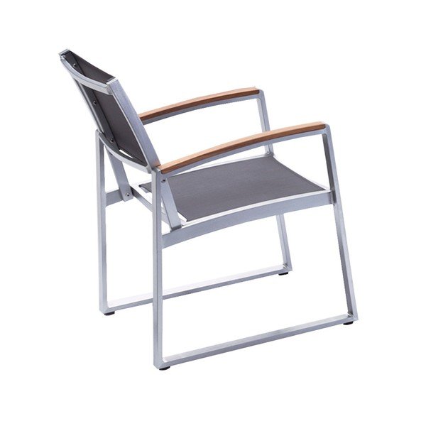 Siva vrtna fotelja Ava – Garden Pleasure-image-3