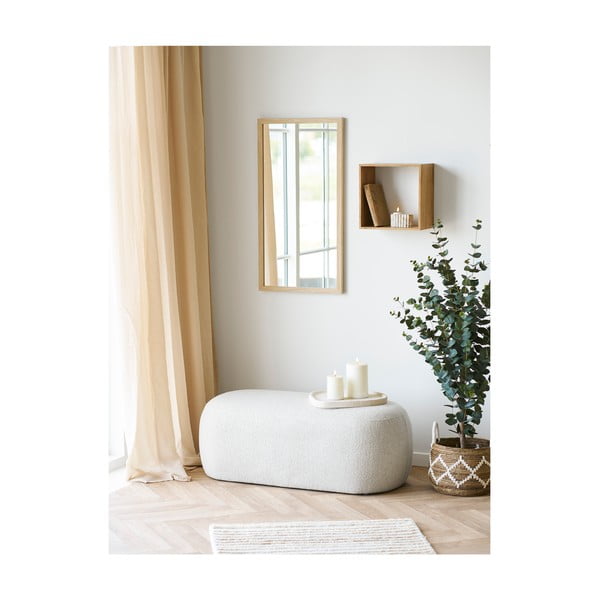 Polica s više razina od punog hrasta u prirodnoj boji 30 cm Lattoon – House Nordic-image-2