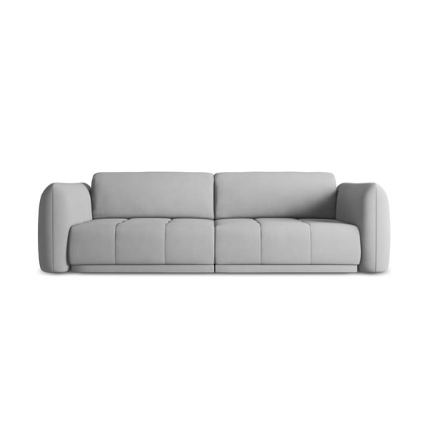 Svijetlo siva sofa 210 cm Hoku – Makamii