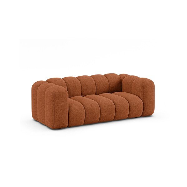 Ciglasta sofa od šenila 200 cm Lupine – Micadoni -image-1