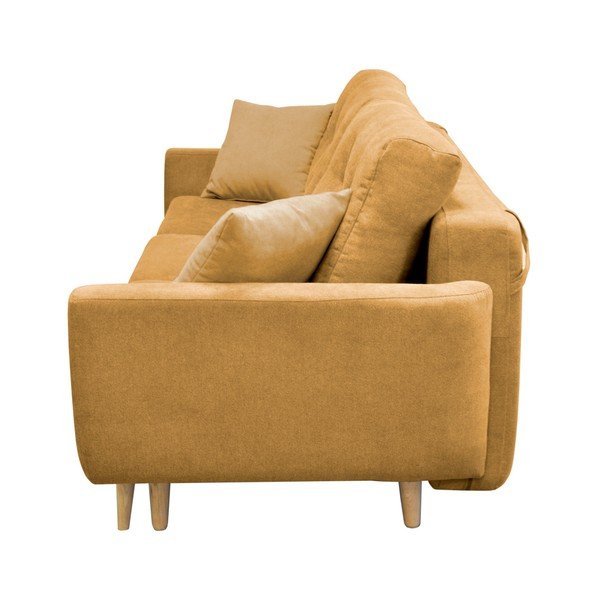 Senf žuti kauč na razvlačenje za tri osobe Cosmopolitan design Barcelona-image-1