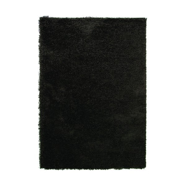 Crni tepih Flair Rugs Cariboo Black, 60 x 110 cm