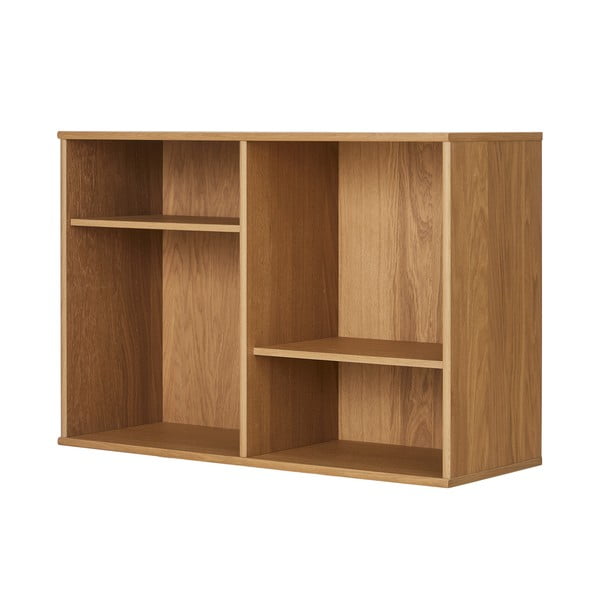 Viseća biblioteka u dekoru hrasta u prirodnoj boji 89x61 cm Mistral – Hammel Furniture-image-3
