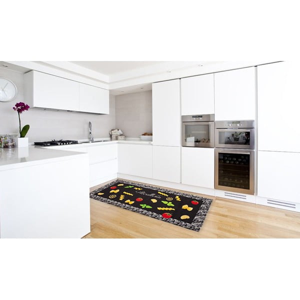 Vrlo izdržljiv kuhinjski tepih Webtappeti Pastabook, 60 x 150 cm