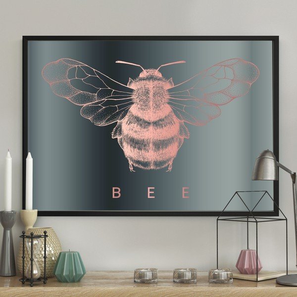Zidni plakat u okviru BUMBBLEBEE, 40 x 50 cm-image-1