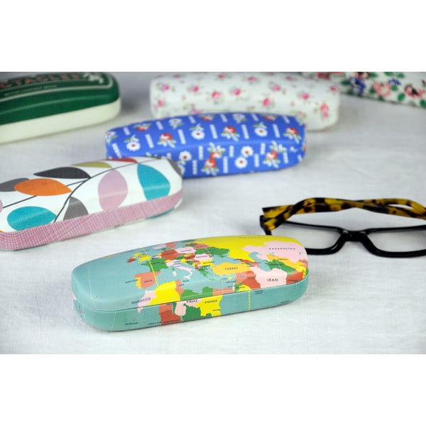 Futrola za naočale s krpicom Rex London World Map-image-1