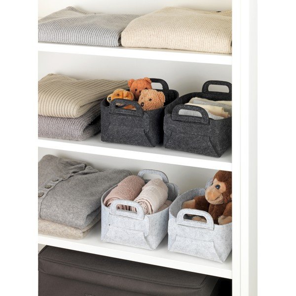 Platnene košare u setu od 2 kom Nina - Wenko-image-4