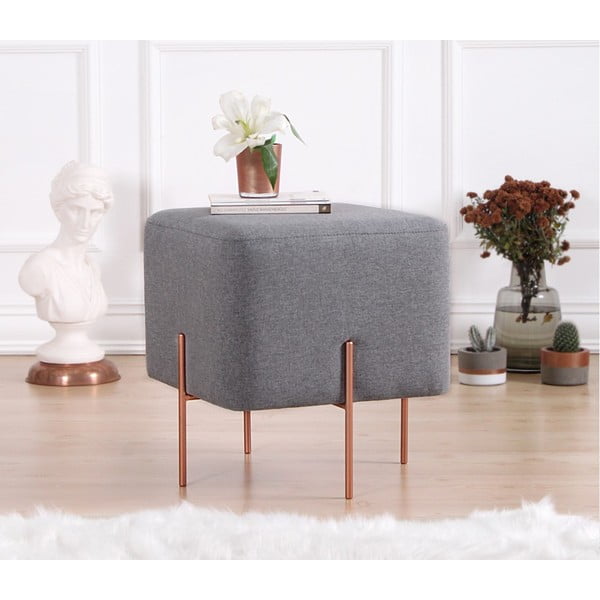 Sivi tabure Copper – Artie-image-2