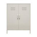 Svijetlo sivi metalni ormarić 79x100x39 cm Bradford – Støraa