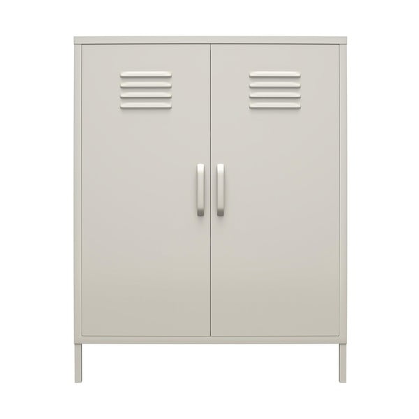 Svijetlo sivi metalni ormarić 79x100 cm Bradford – Støraa