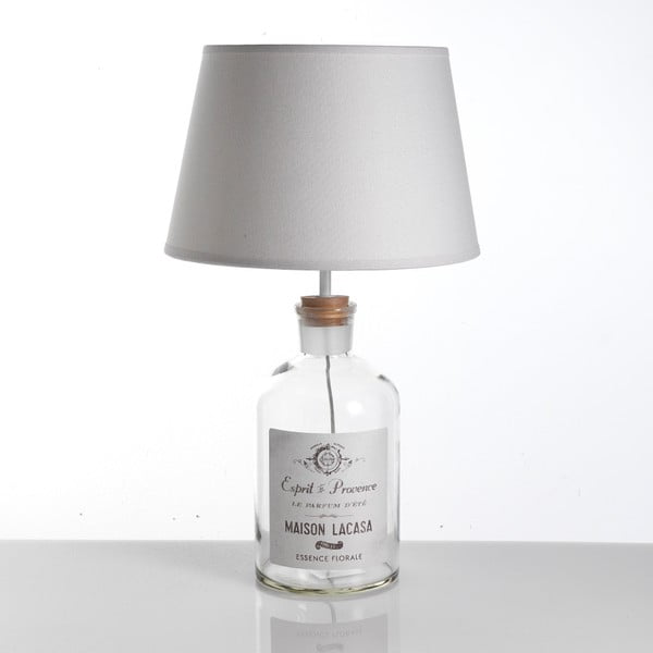 Bijela stolna lampa Tomasucci Bottle