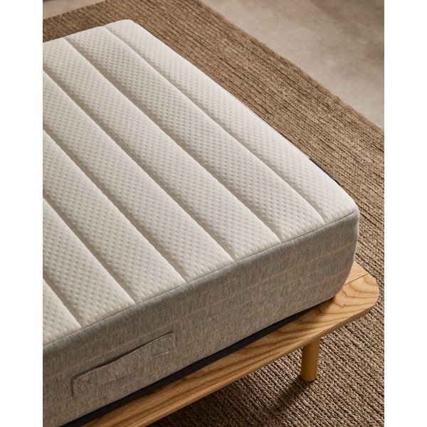 Tvrd madrac s oprugama s termo regulacijom 90x200 cm Juno – Kave Home-image-2