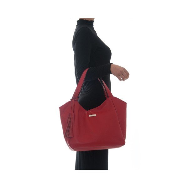 Isabella Rhea Hottonia crvena kožna torbica-image-3