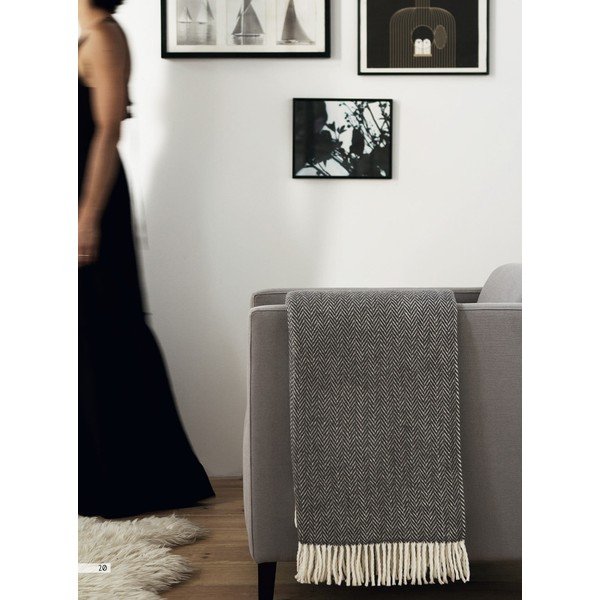 Plava laguna pokrivač s pamukomj Euromant Skyline, 140 x 180 cm-image-3