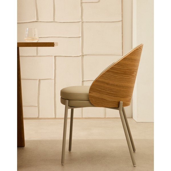 Krem blagovaonska stolica Eamy – Kave Home-image-2