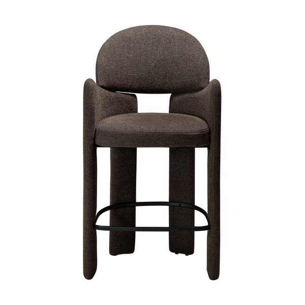 Smeđa barska stolica (visine sjedala 68,5 cm) Aole – DAN-FORM Denmark-image-1