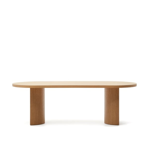 Blagovaonski stol u dekoru hrasta 100x240 cm Nealy – Kave Home-image-4