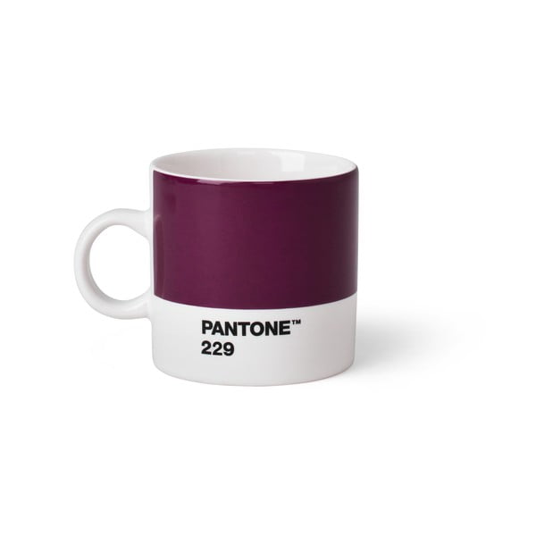 Tamnoljubičasta šalica Pantone Espresso, 120 ml