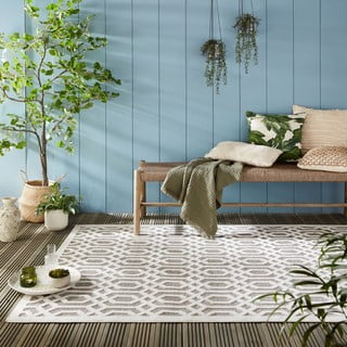 Bež vanjski tepih 150x80 cm Mondo - Flair Rugs