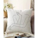 Jastučnica s udjelom pamuka Minimalist Cushion Covers Pose, 55 x 55 cm