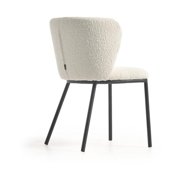 Bijela podstavljena blagovaonska stolica Ciselia – Kave Home-image-4