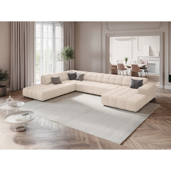 Krem kutna garnitura (s lijevim kutom/u obliku slova "U") Chicago – Cosmopolitan Design-image-1