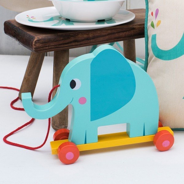 Drvena igračka Rex London Elvis The Elephant, dužina 18 cm-image-1