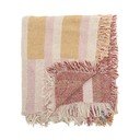 Smeđa deka od recikliranog pamuka 130x160 cm Lane – Bloomingville