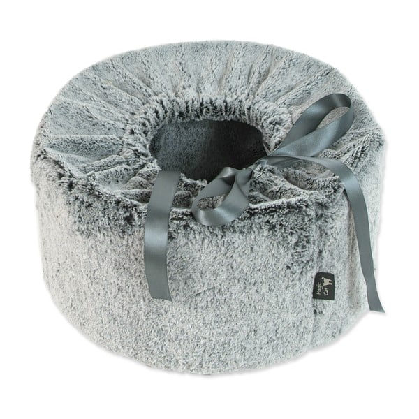 Sivi krevet za mačke ø 40 cm Magic Cat  – Plaček Pet Products