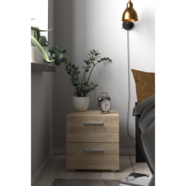 Noćni ormarić u prirodnoj boji Pepe – Tvilum-image-1