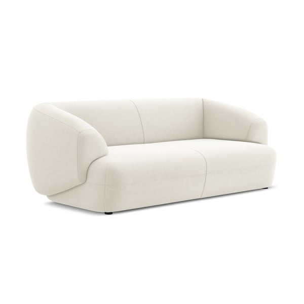 Bijela baršunasti sofa 212 cm Moana – Makamii-image-1