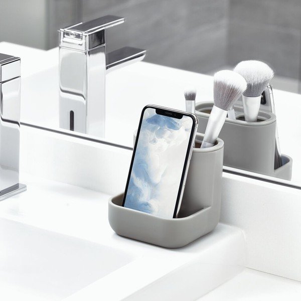 Sivi organizator za kozmetiku iDesign Cade-image-1