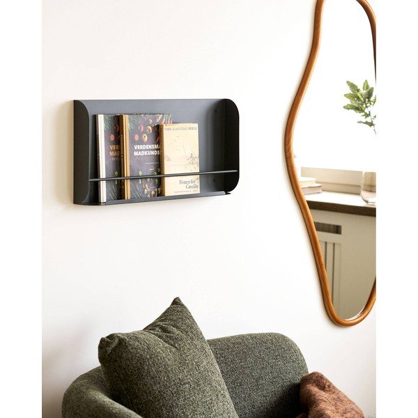 Tamno siva metalna polica 60 cm Volterra – House Nordic-image-1