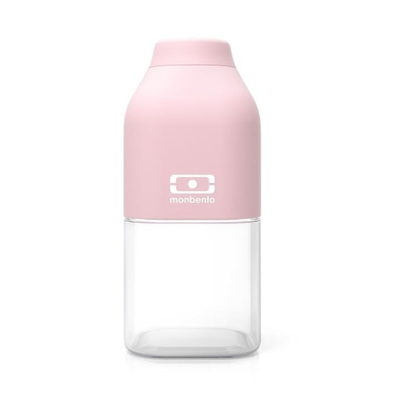 Svijetlo ružičasta Monbento Positive boca za vodu, 300 ml