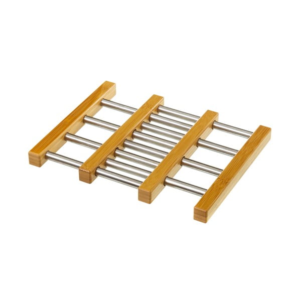 Podesiv podmetač od bambusa i čelika za vruće posude Casa Selección-image-1