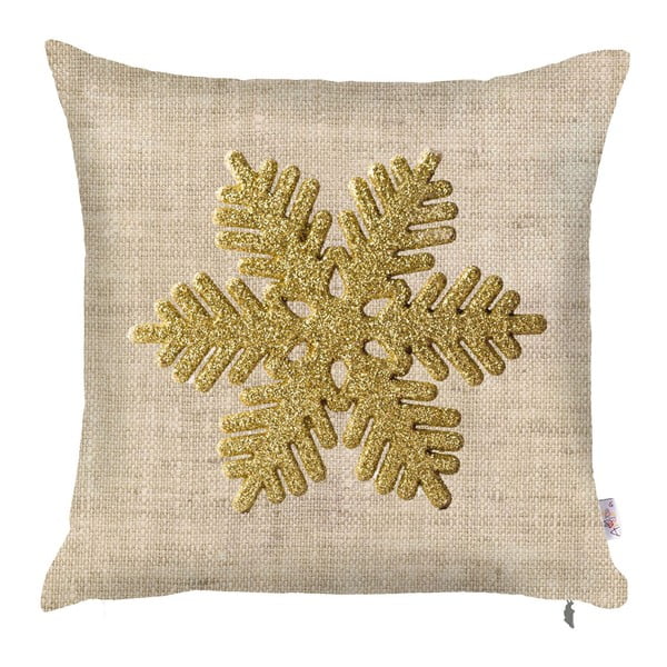 Božićna jastučnica Mike & Co. NEW YORK Honey Snowflake, 43 x 43 cm