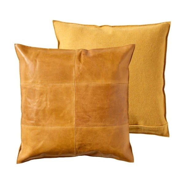 Kožni jastuk Södahl Simple, 50 x 50 cm-image-1