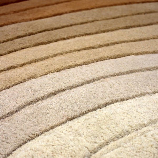 Ciglasti vunen tepih 200x290 cm Puddle Ombre Wool – Flair Rugs-image-2