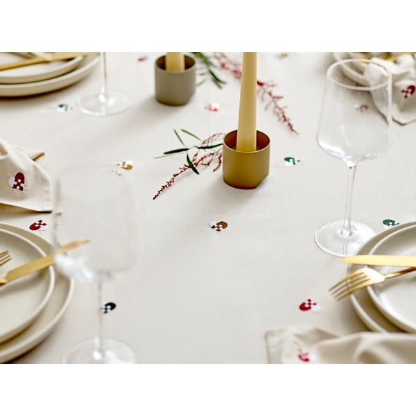 Pamučan stolnjak 140x220 cm Hearts Embloidery – Södahl-image-3