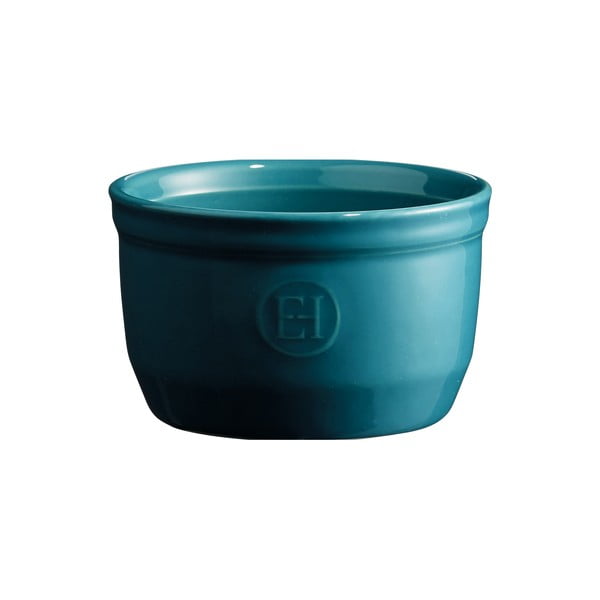 Tirkizno plavi kalup za ramekin Emile Henry N ° 10, ⌀ 10 cm