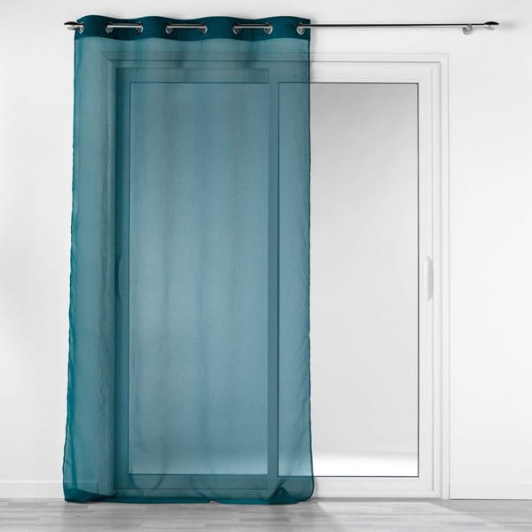 Plava prozirna zavjesa 140x240 cm Casual – douceur d'intérieur