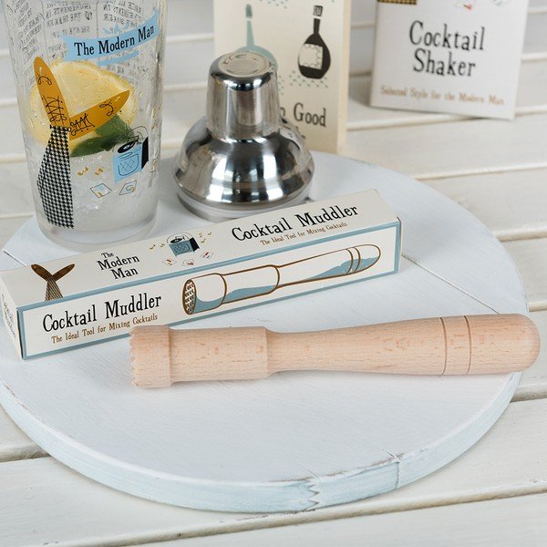 Drveni koktel tučak Rex London Modern Man-image-1