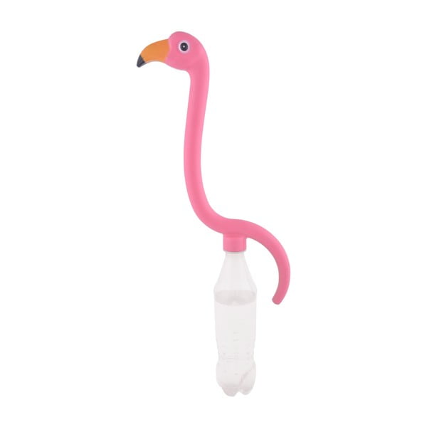 Ružičasta plastična prskalica u obliku flaminga Esschert Design