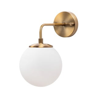 Bijela/u brončanoj boji zidna lampa ø 15 cm Viran – Opviq lights