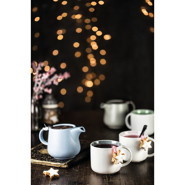 Bijela porculanska šalica s ružičastom unutrašnjosti Maxwell & Williams Tint, 440 ml-image-2